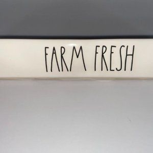 Rae Dunn 12 count farm fresh egg holder tray